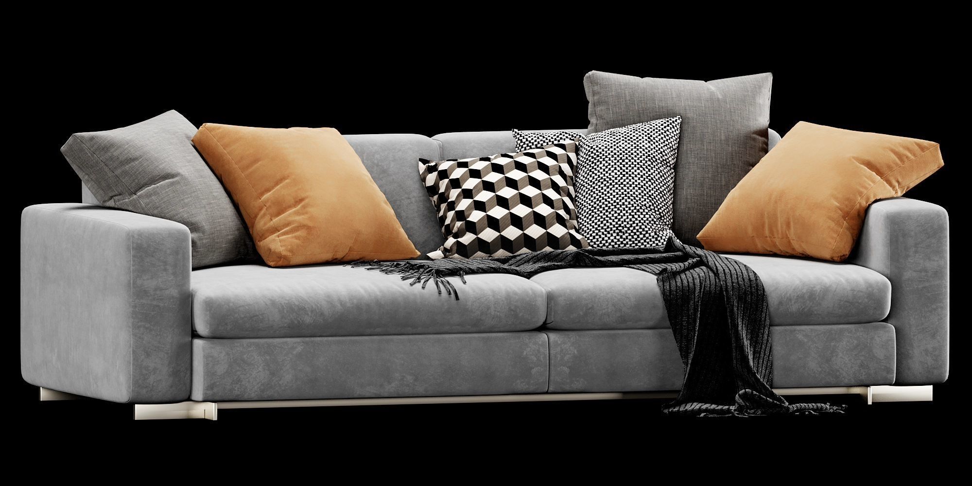 Turner Sofa 3D model_9