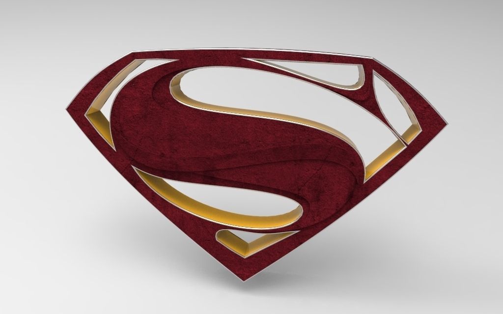 Superman gadget Low-poly 3D model_3