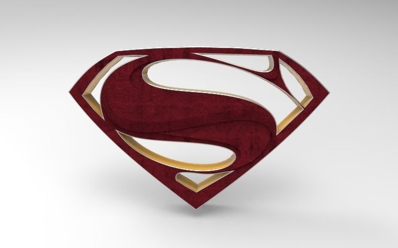 Superman gadget Low-poly 3D model_7