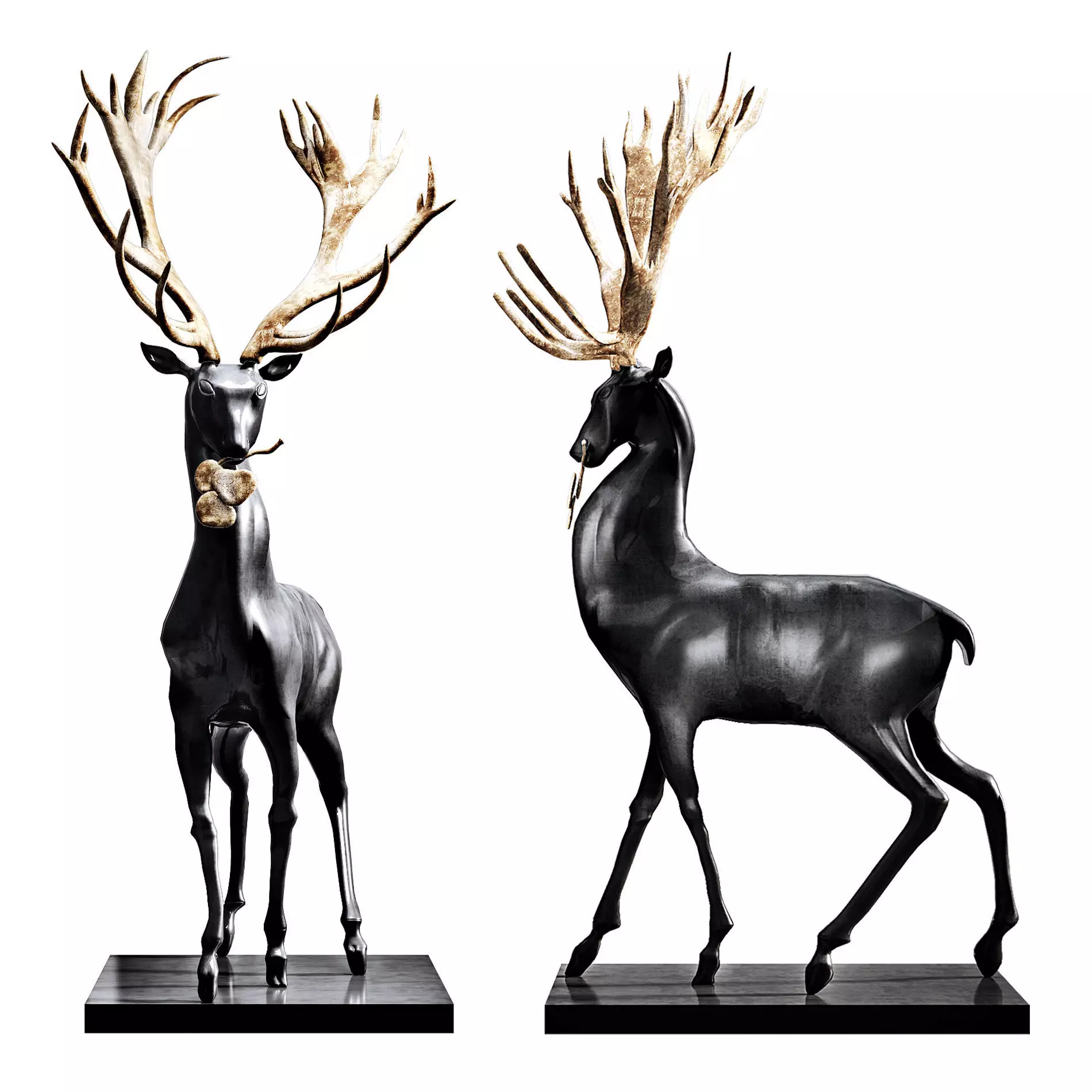Modern sculpture furnishing articles 3D model
