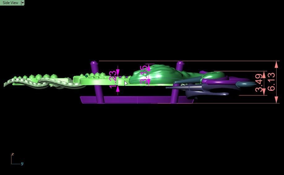 Carrera y Carrera pendant 3D print model_18