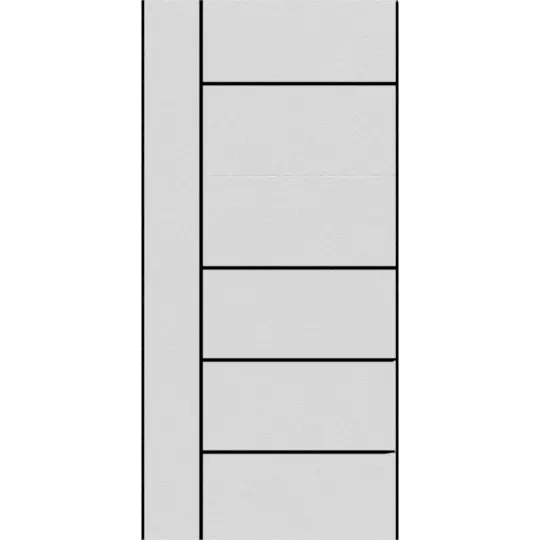 Berkly Style Door Panel Free 3D model