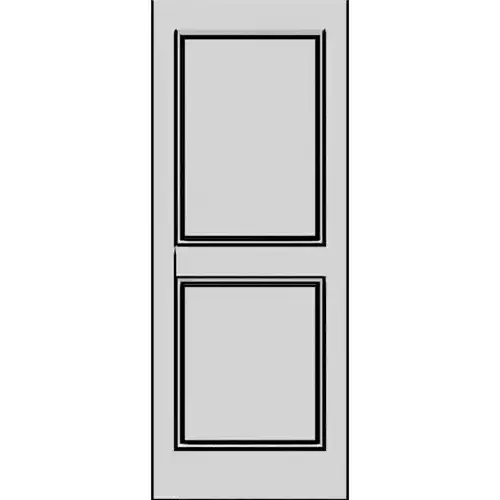 Two Panel style door panel