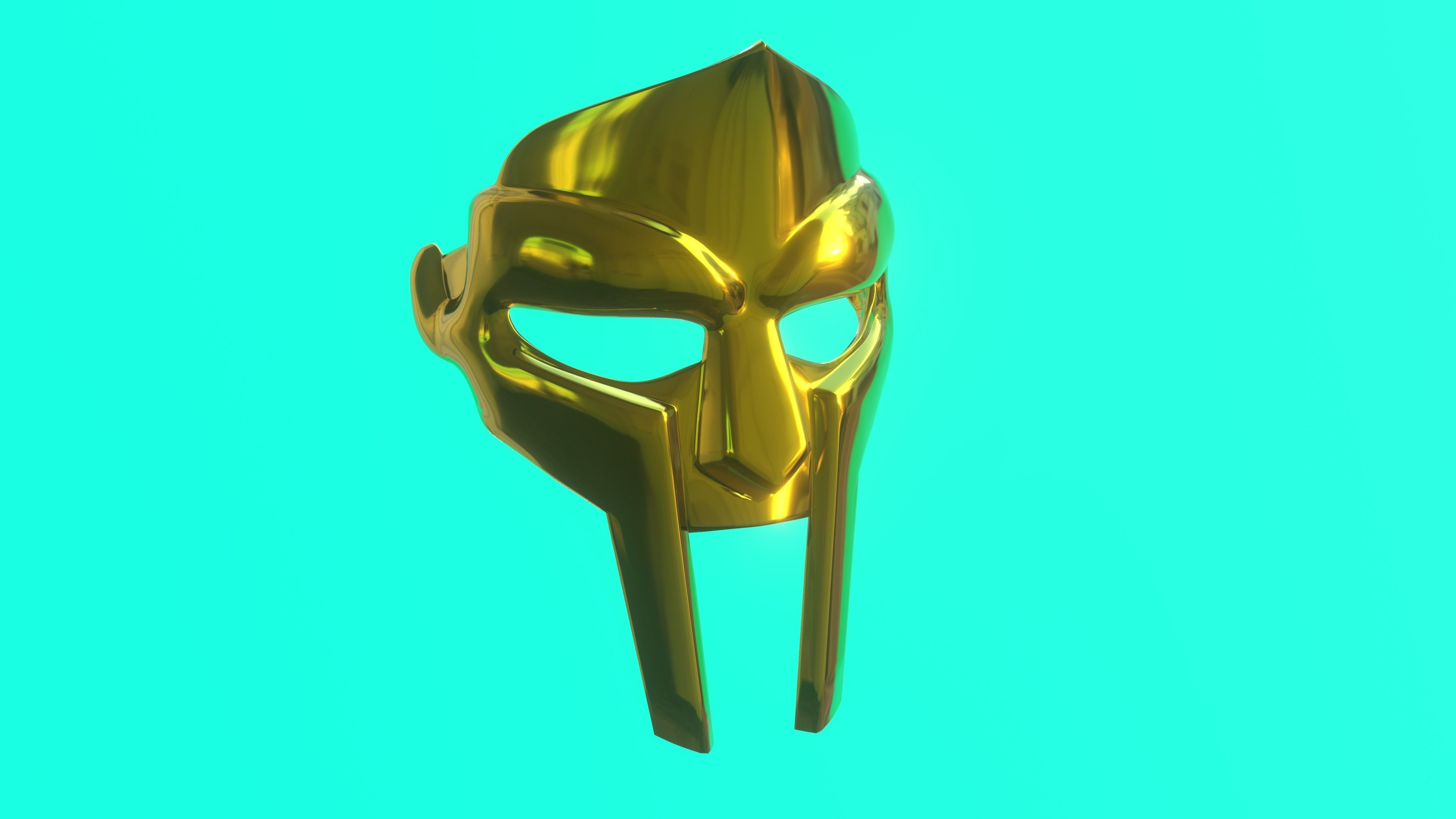 MF DOOM inspired mask 3D print model_1