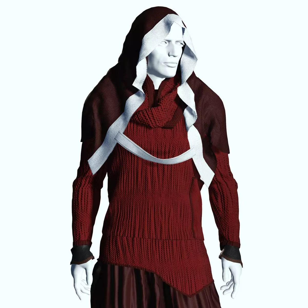 Cyberpunk Male Fashion 3D model