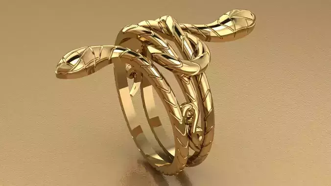 snake ring