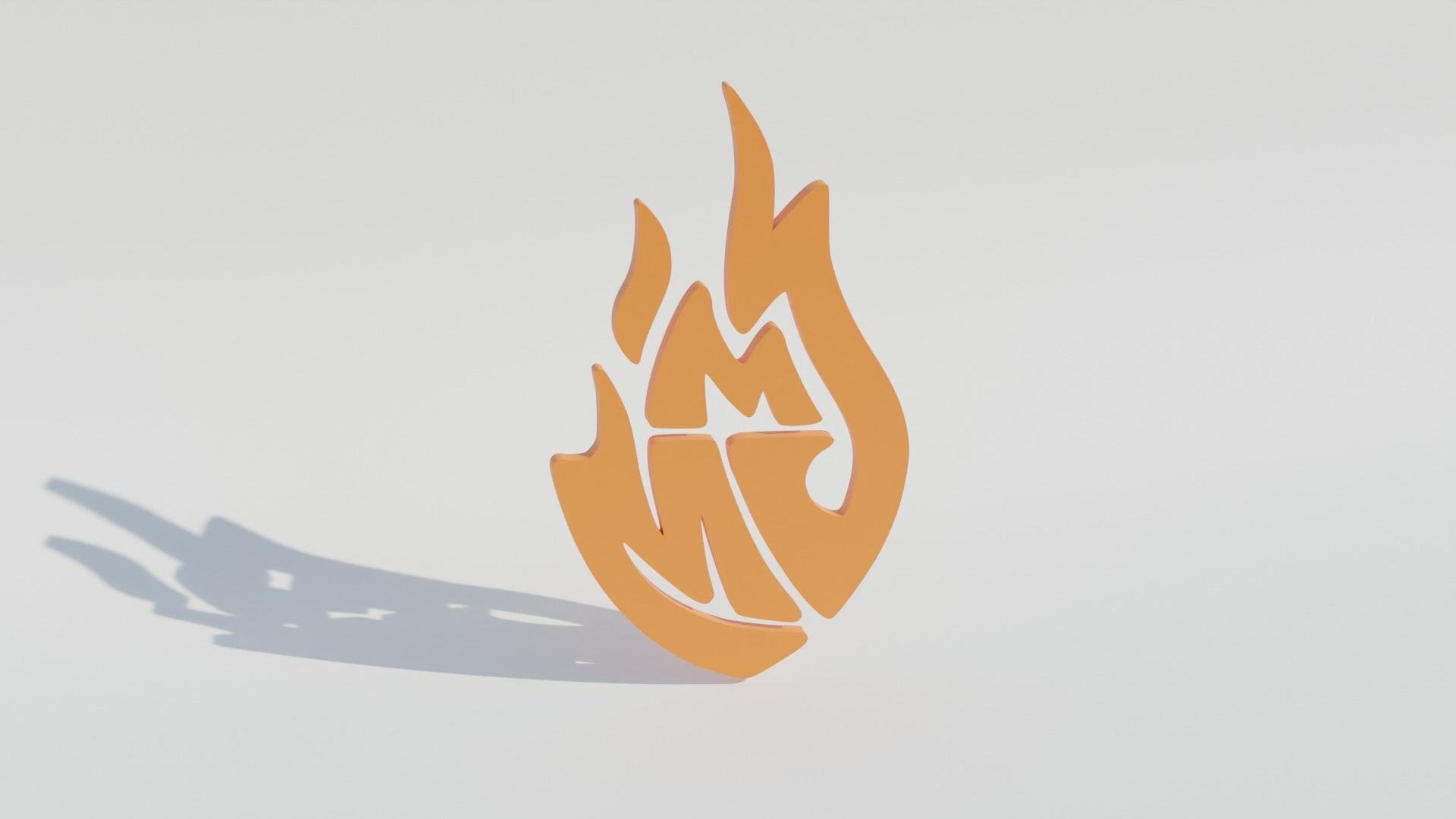 Good Mythical Morning Logo 3D model_4