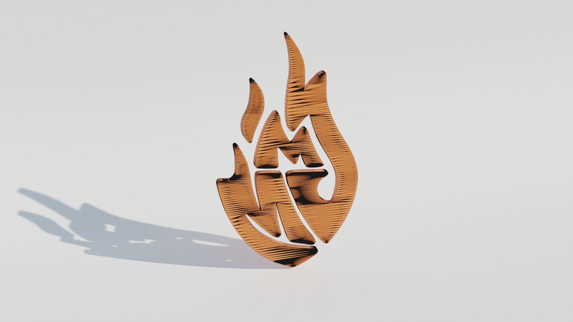Good Mythical Morning Logo 3D model_12