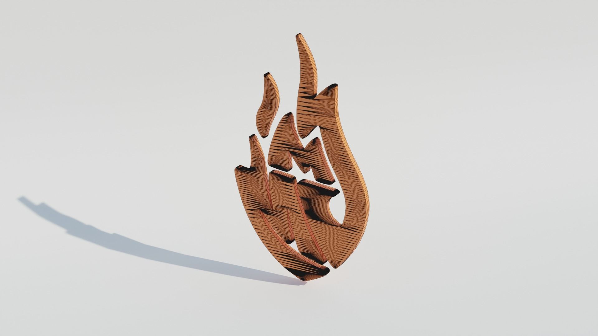 Good Mythical Morning Logo 3D model_11