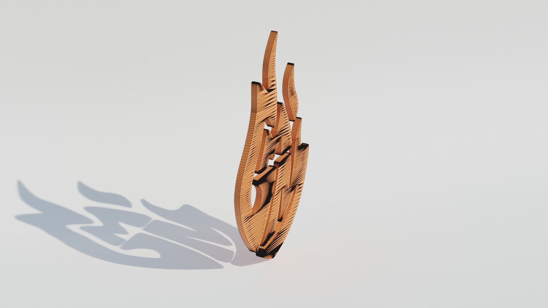 Good Mythical Morning Logo 3D model_9