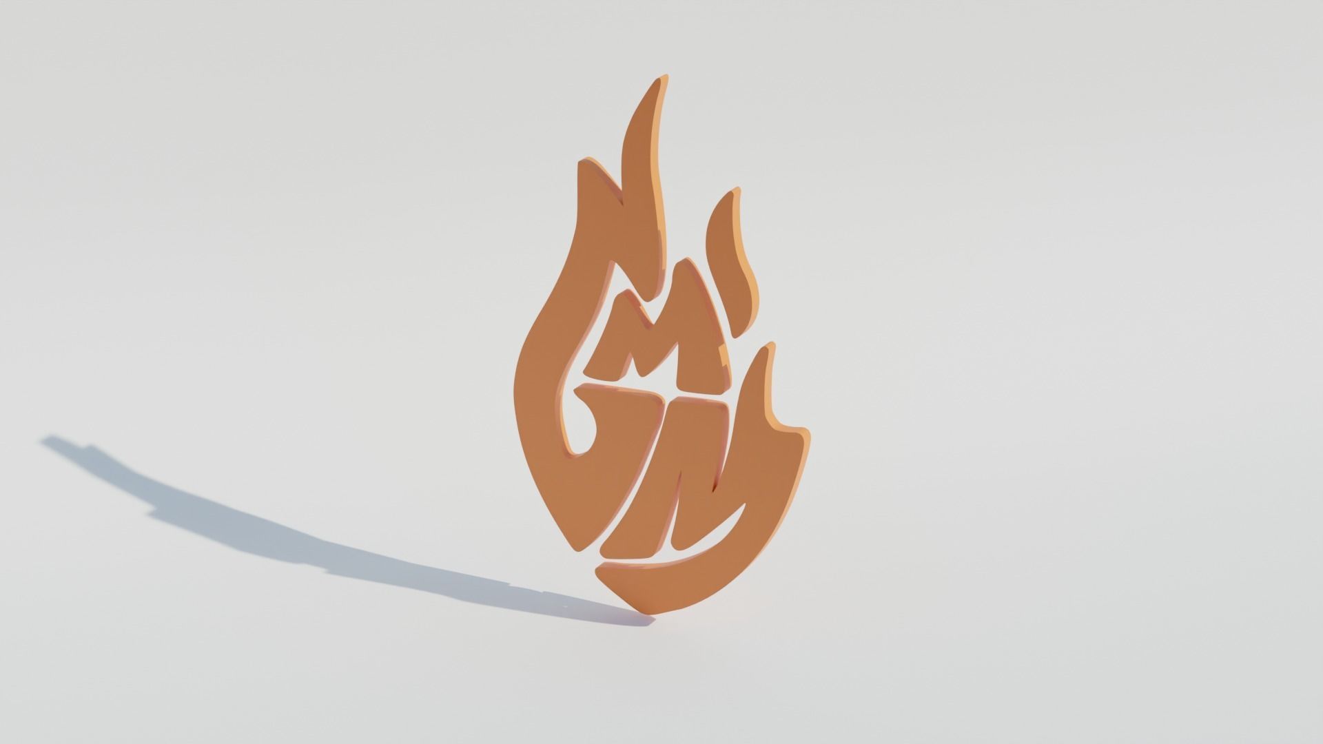 Good Mythical Morning Logo 3D model_7