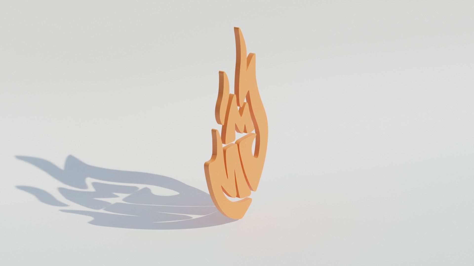 Good Mythical Morning Logo 3D model_5