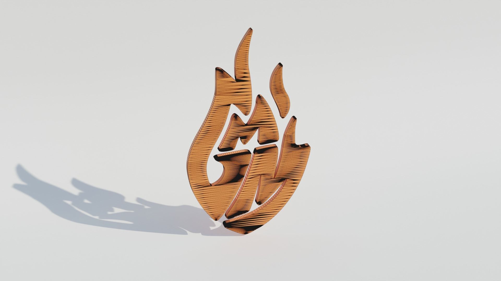 Good Mythical Morning Logo 3D model_8