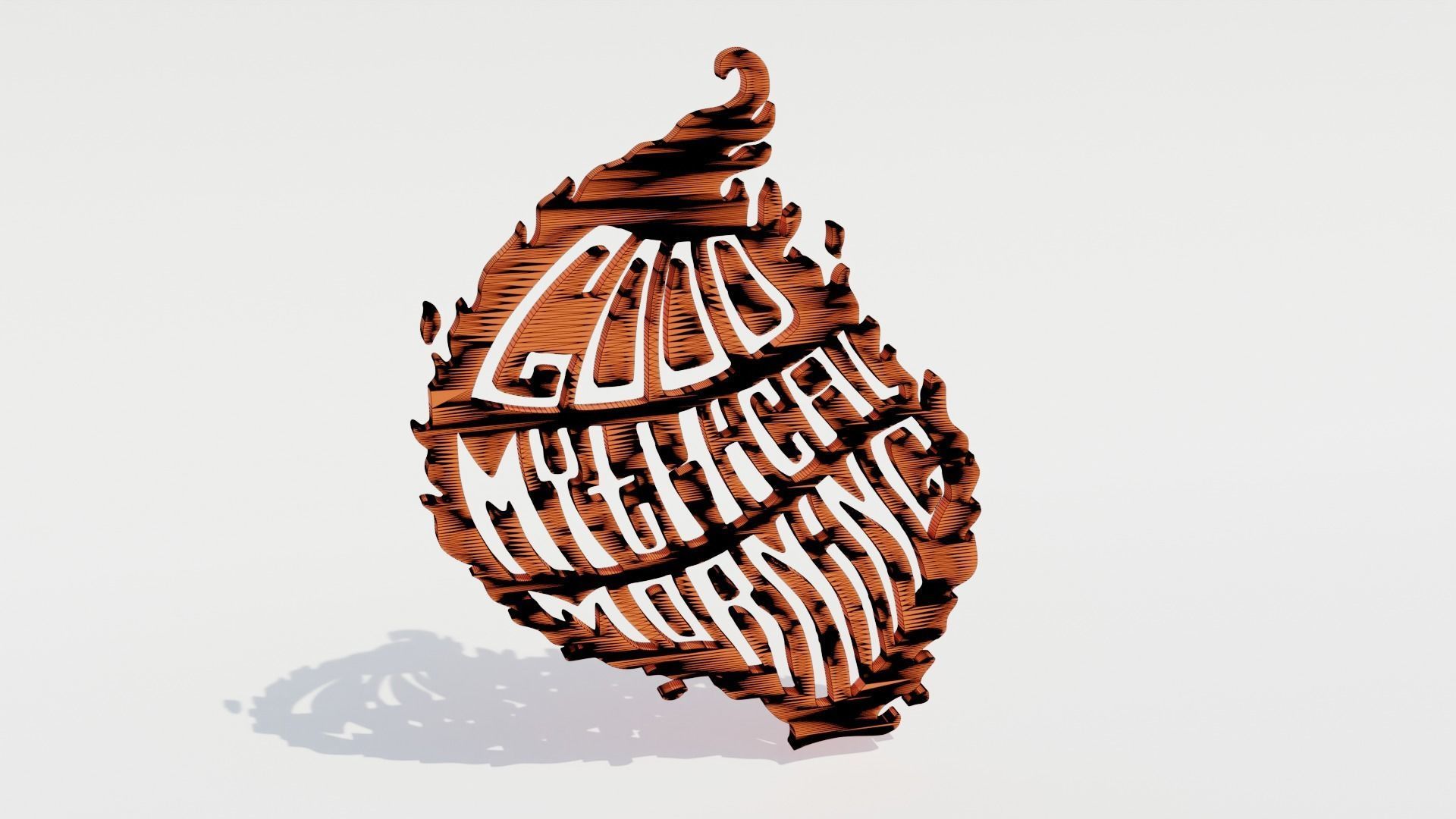 Good Mythical Morning Logo 2 3D model_10