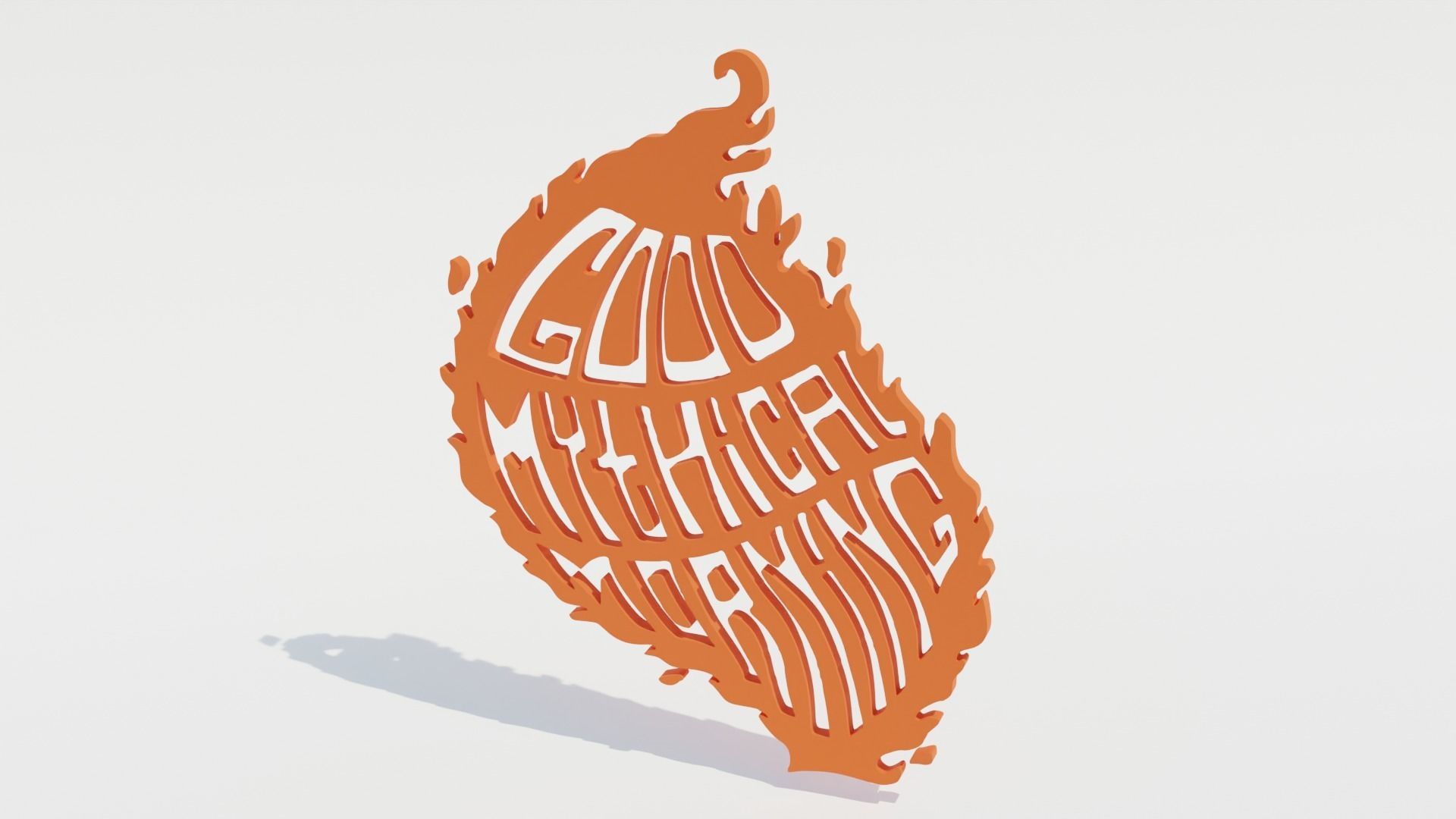 Good Mythical Morning Logo 2 3D model_9