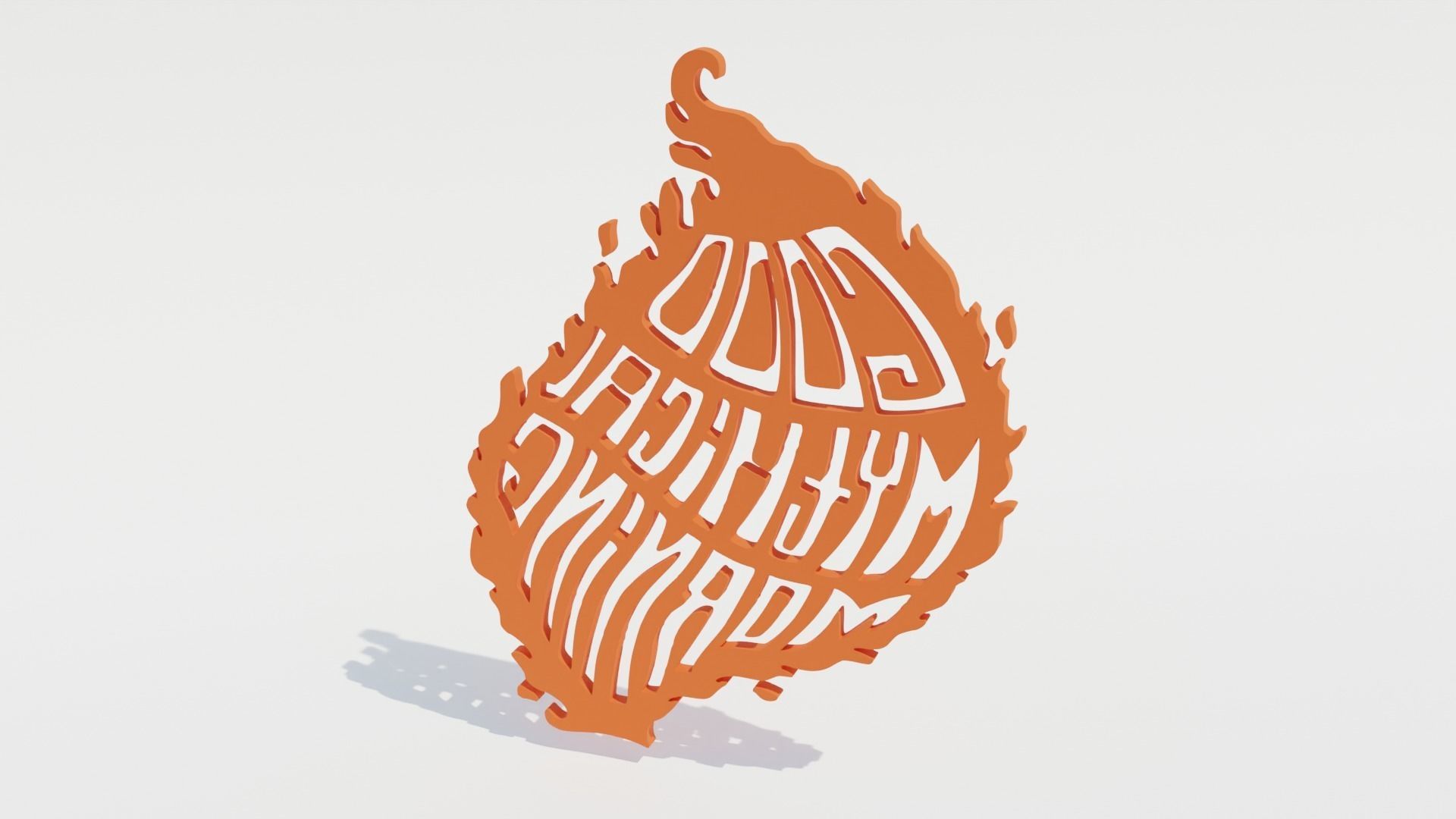 Good Mythical Morning Logo 2 3D model_4