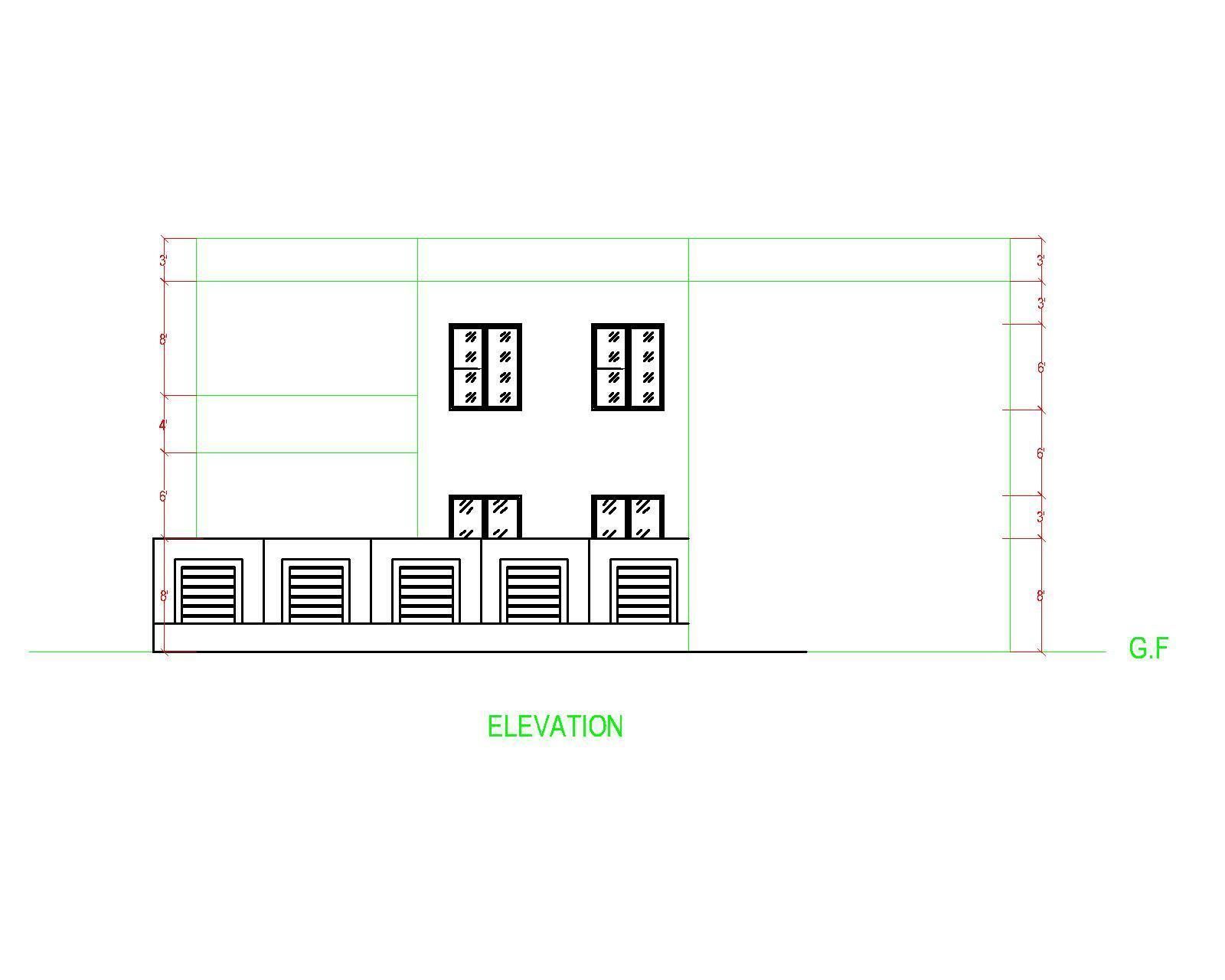 200 sq yard house plan 3D model_7