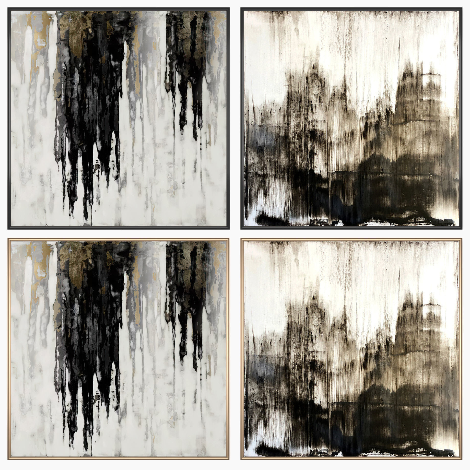 Wall Art Set 3464 3D model_1