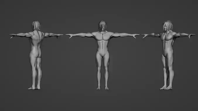 Attack titan Eren yeager from shingeki no kyojin