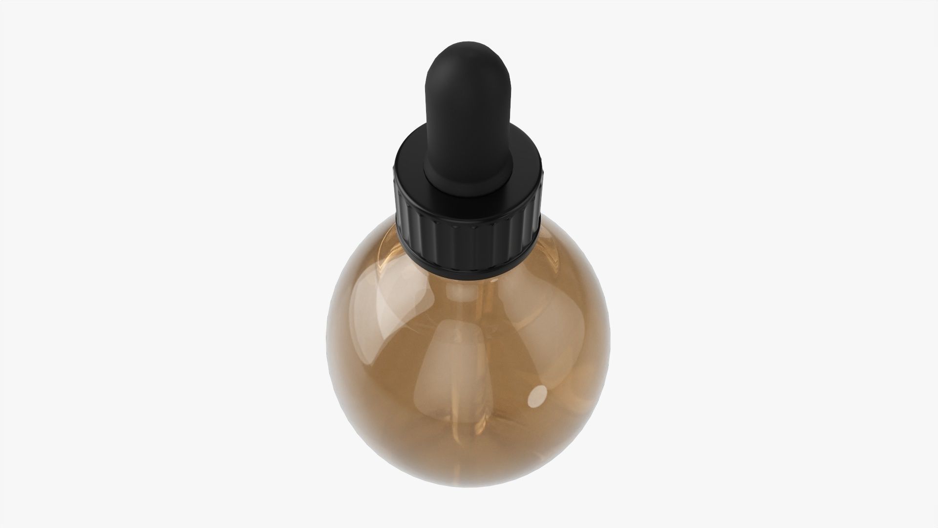  Round dropper bottle 3D model_2