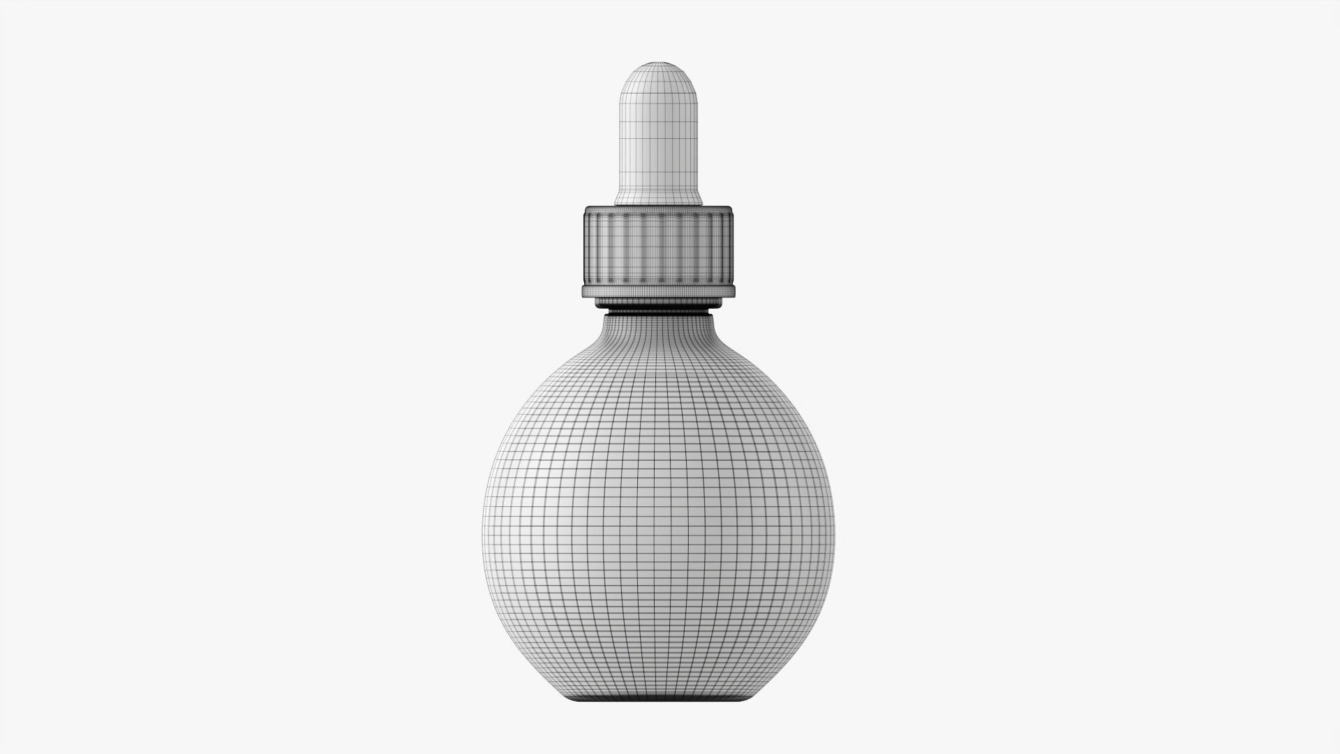  Round dropper bottle 3D model_10