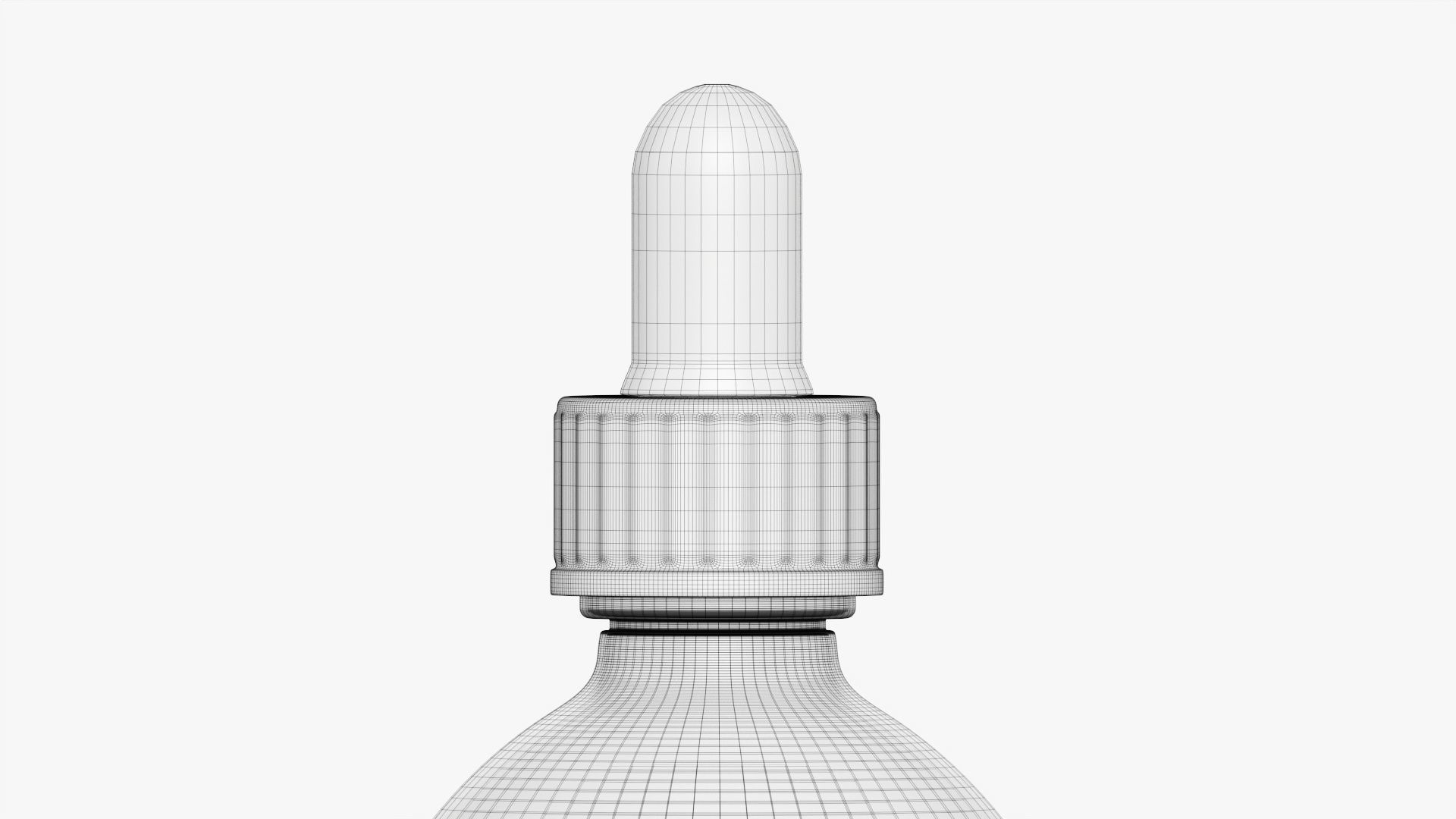  Round dropper bottle 3D model_11