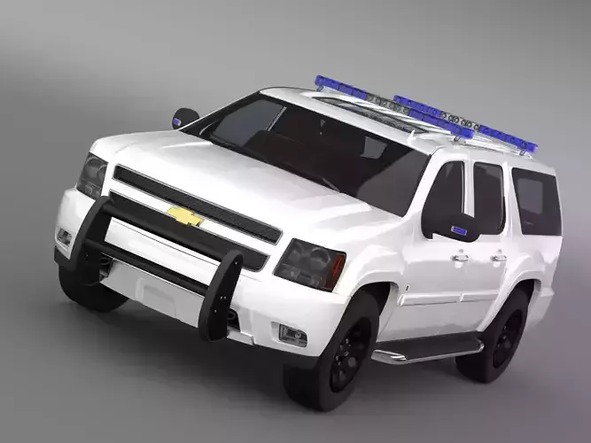 Chevrolet Suburban Z71 Police 2012