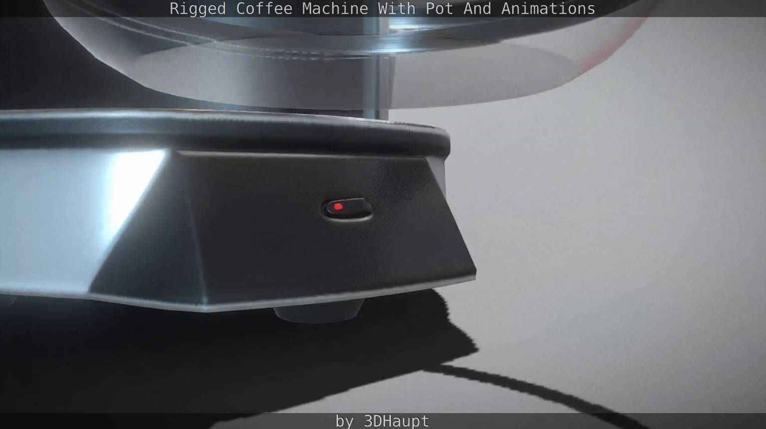 Coffee Machine Rigged Free low-poly 3D model_65