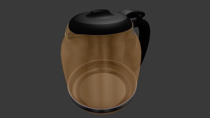 Coffee Machine Rigged Free low-poly 3D model_11