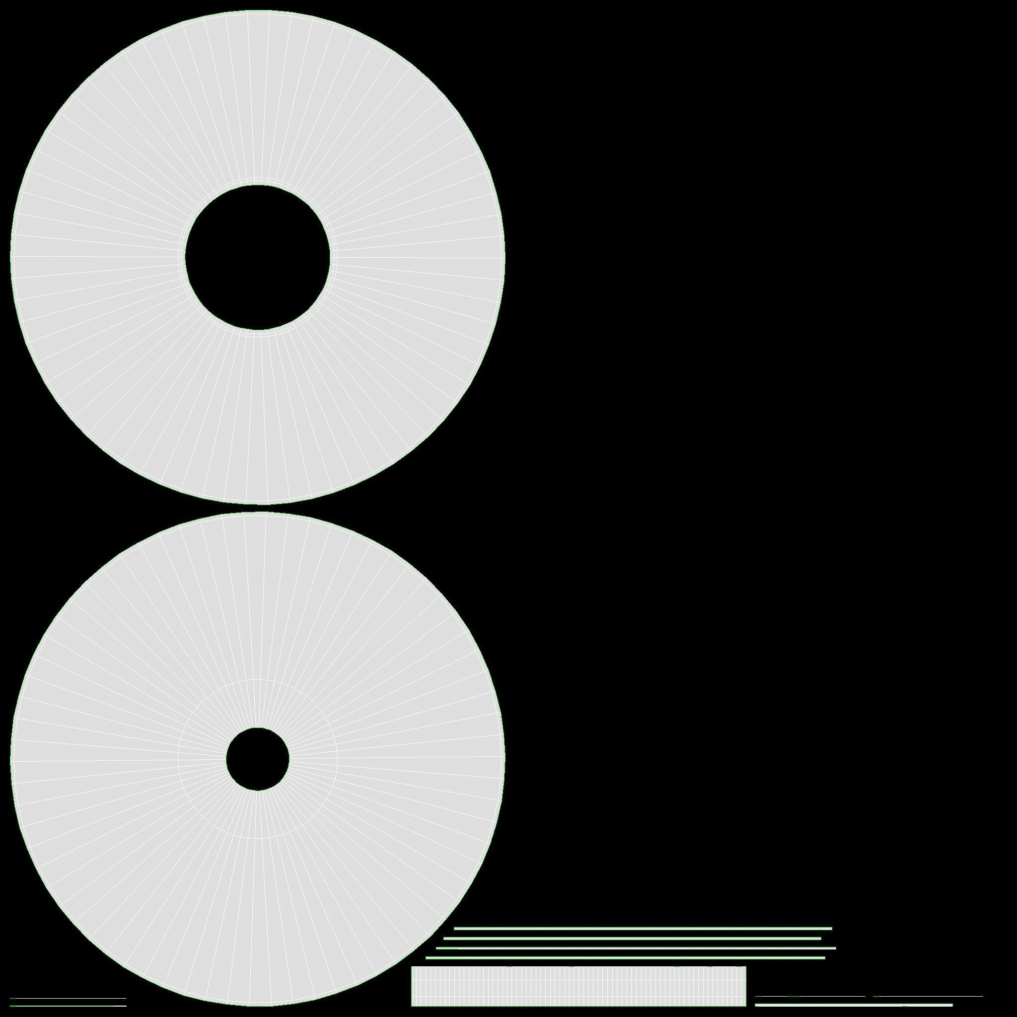 DVD case with disc mockup 3D model_15