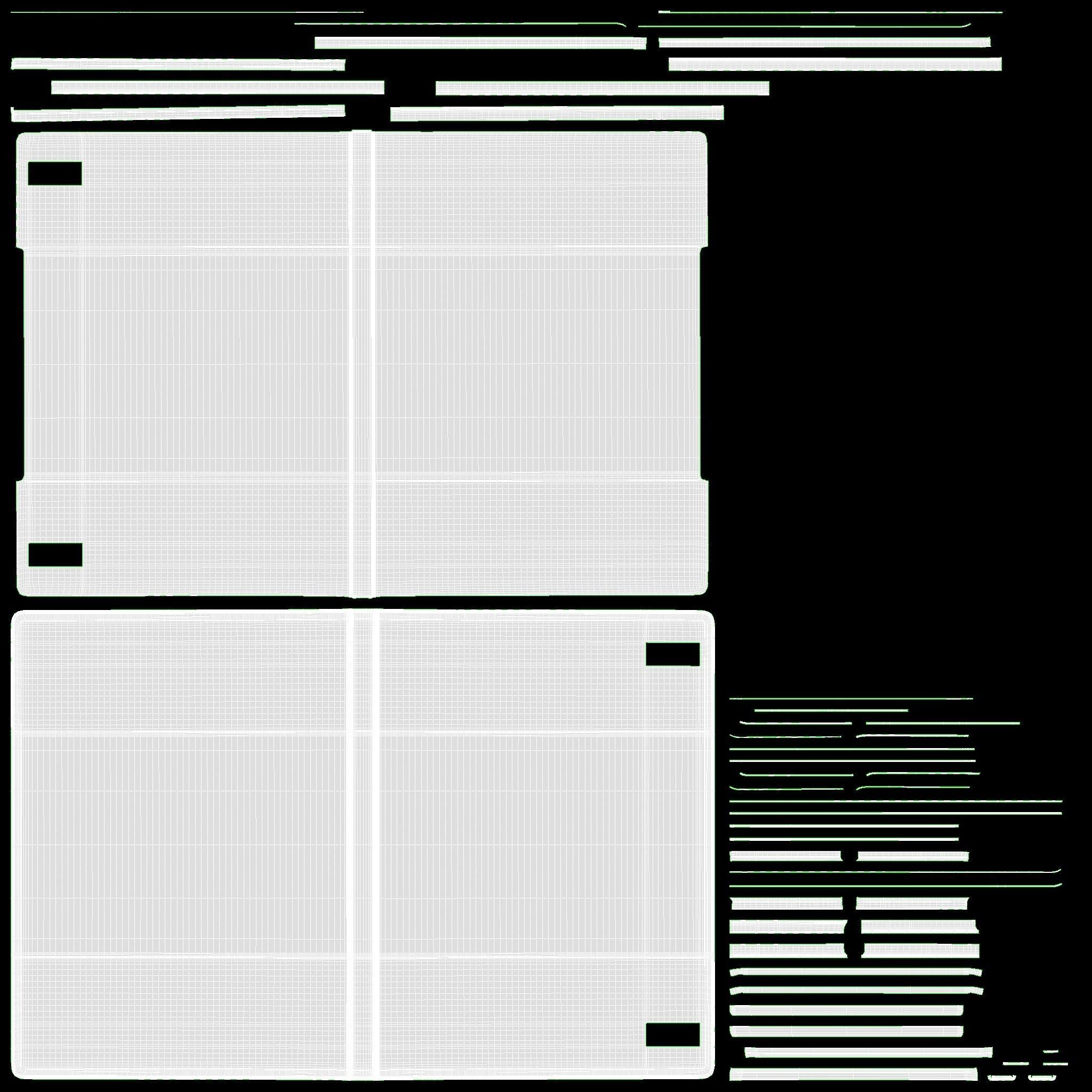 DVD case with disc mockup 3D model_13