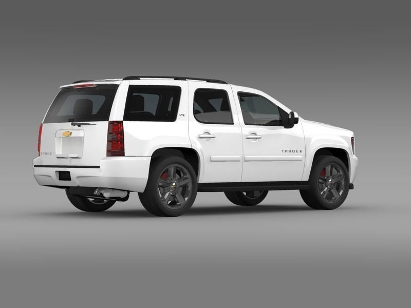 Chevrolet Tahoe LTZ 2007 3D model_18