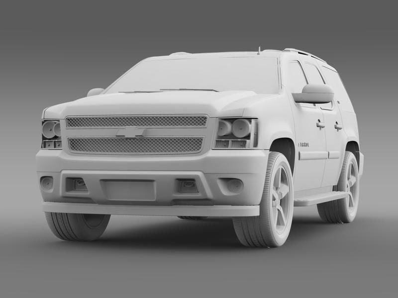 Chevrolet Tahoe LTZ 2007 3D model_9