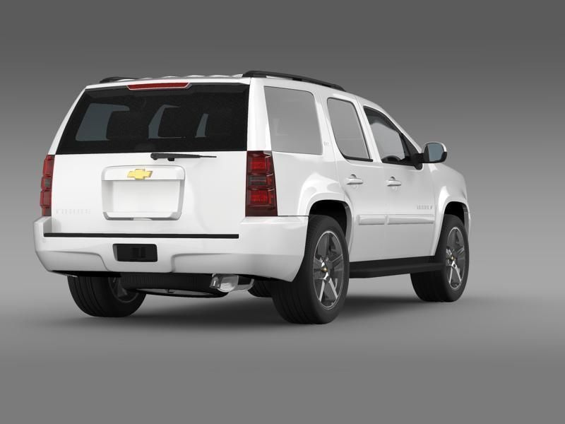 Chevrolet Tahoe LTZ 2007 3D model_6