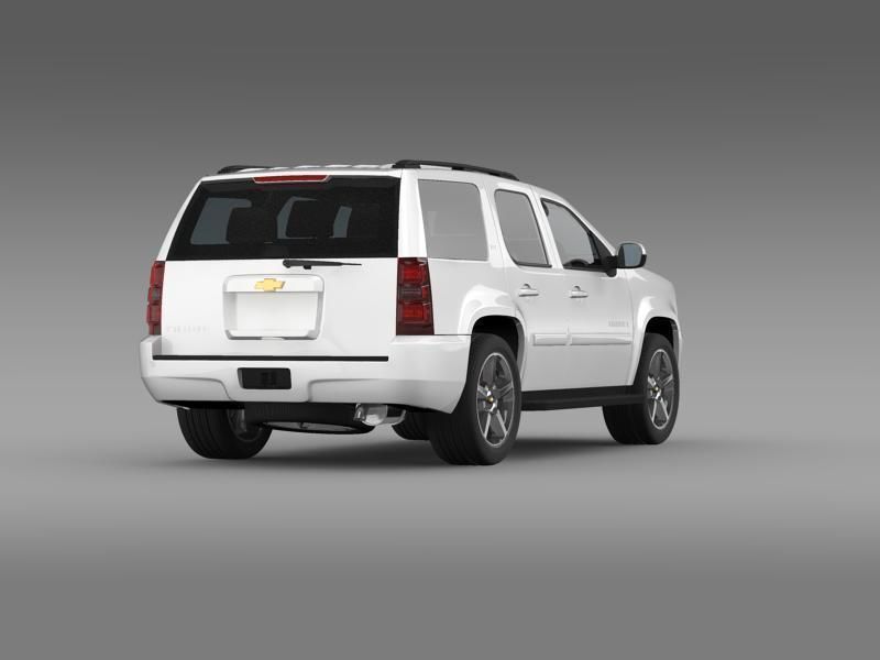 Chevrolet Tahoe LTZ 2007 3D model_17
