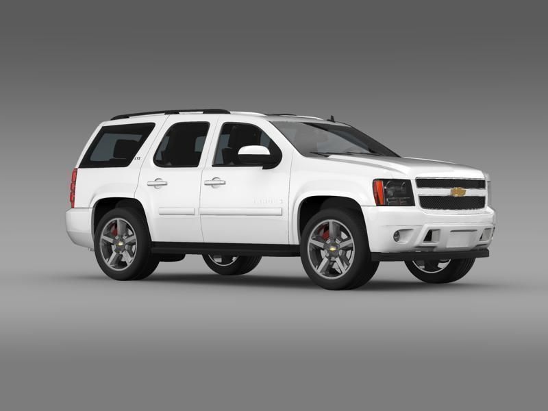 Chevrolet Tahoe LTZ 2007 3D model_2