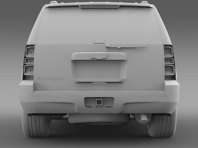 Chevrolet Tahoe LTZ 2007 3D model_8