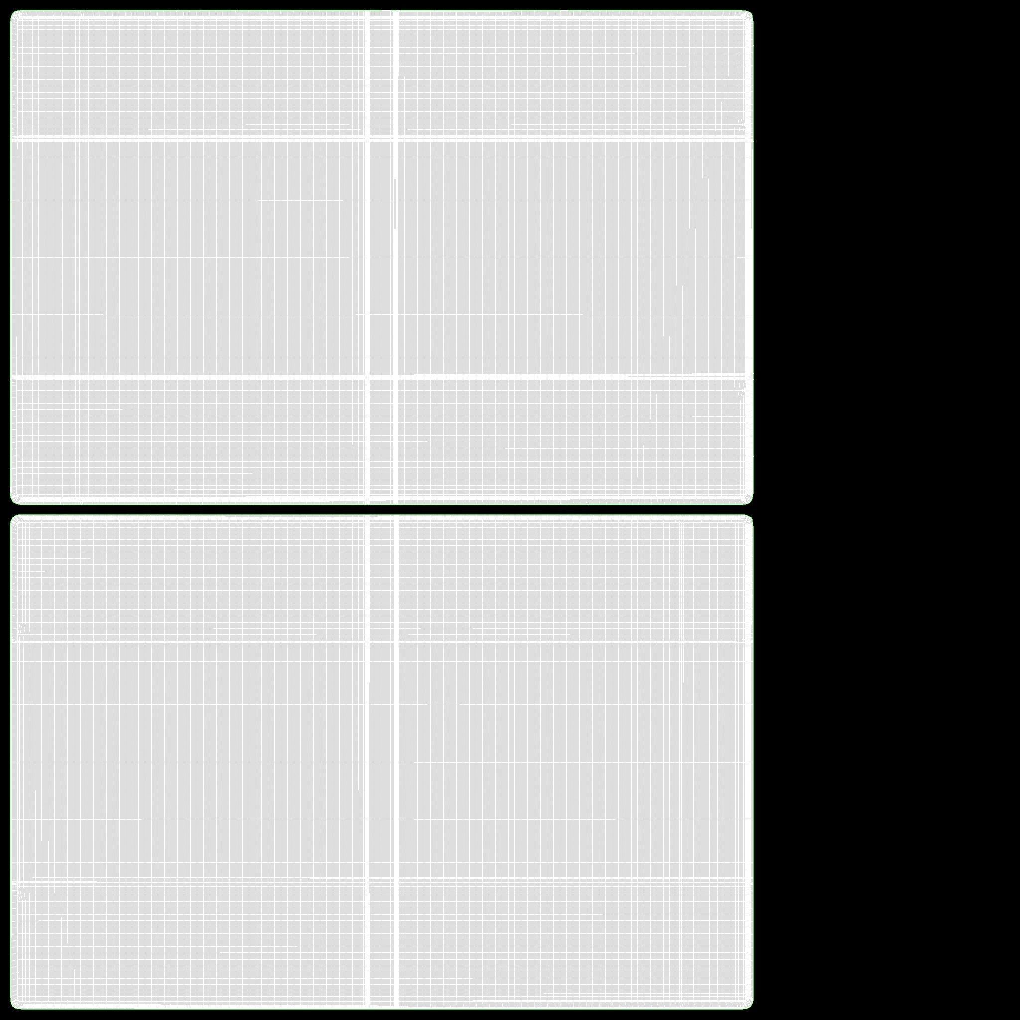 DVD case with disc open 02 mockup 3D model_12