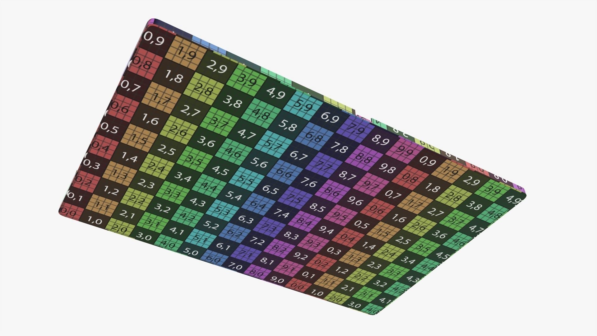 DVD case with disc open 02 mockup 3D model_10