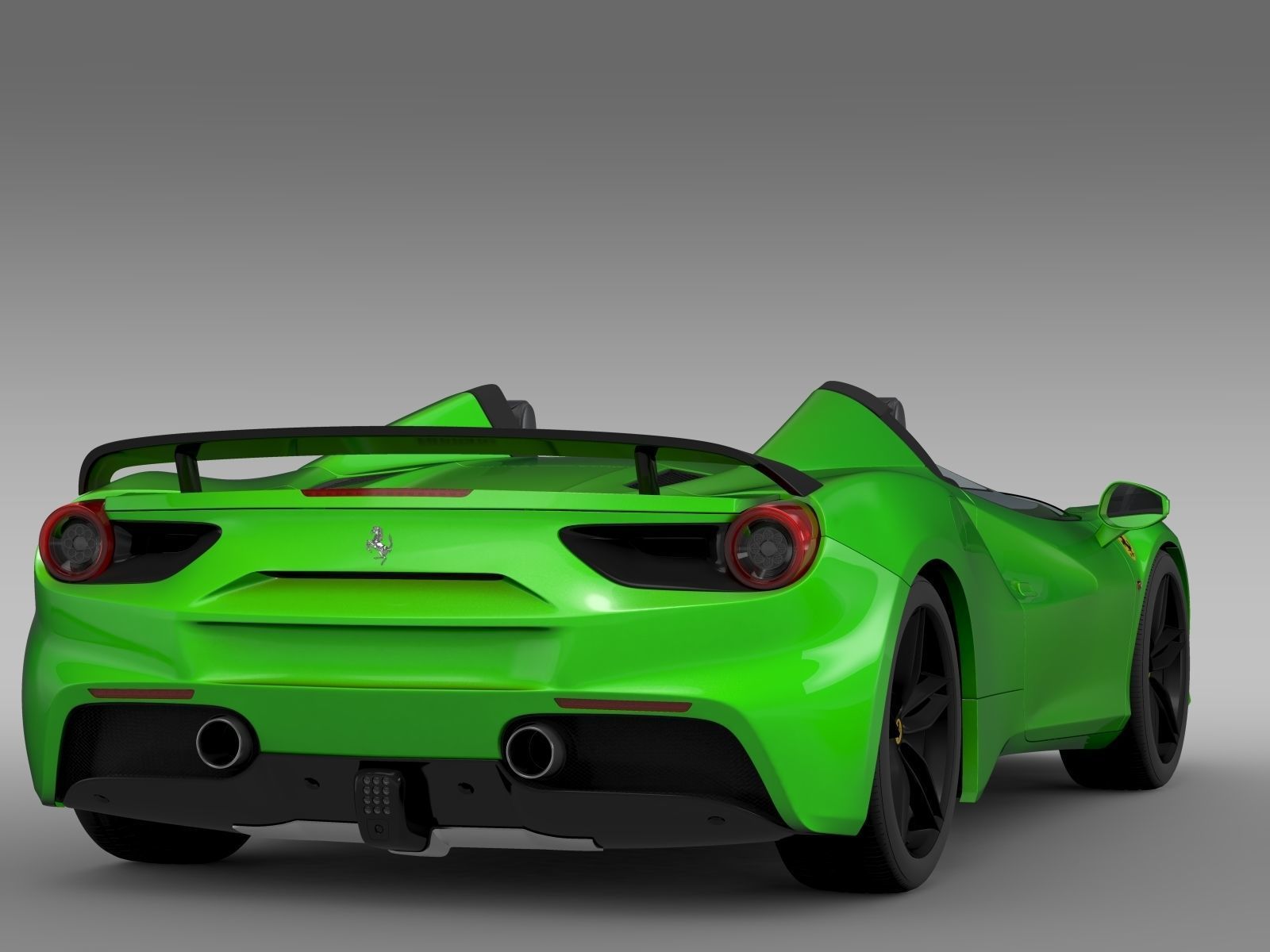 Ferrari 488 Speedster 2016 3D model_18