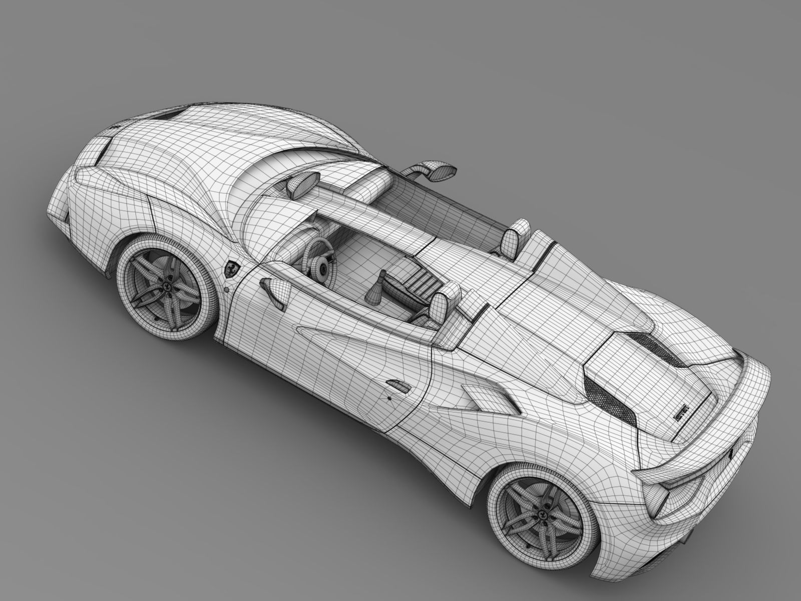 Ferrari 488 Speedster 2016 3D model_10