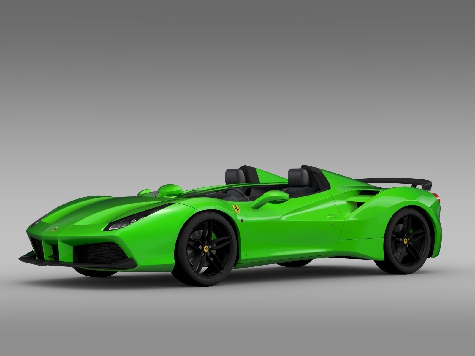 Ferrari 488 Speedster 2016 3D model_14