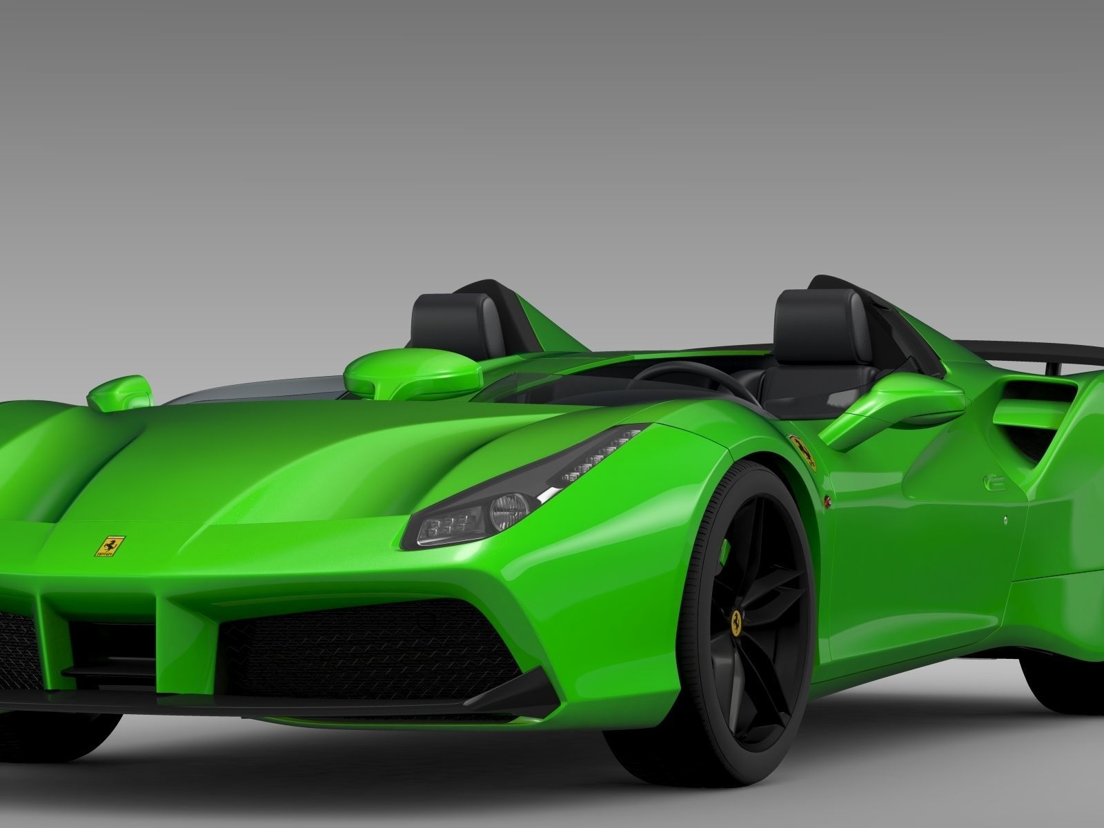 Ferrari 488 Speedster 2016 3D model_13