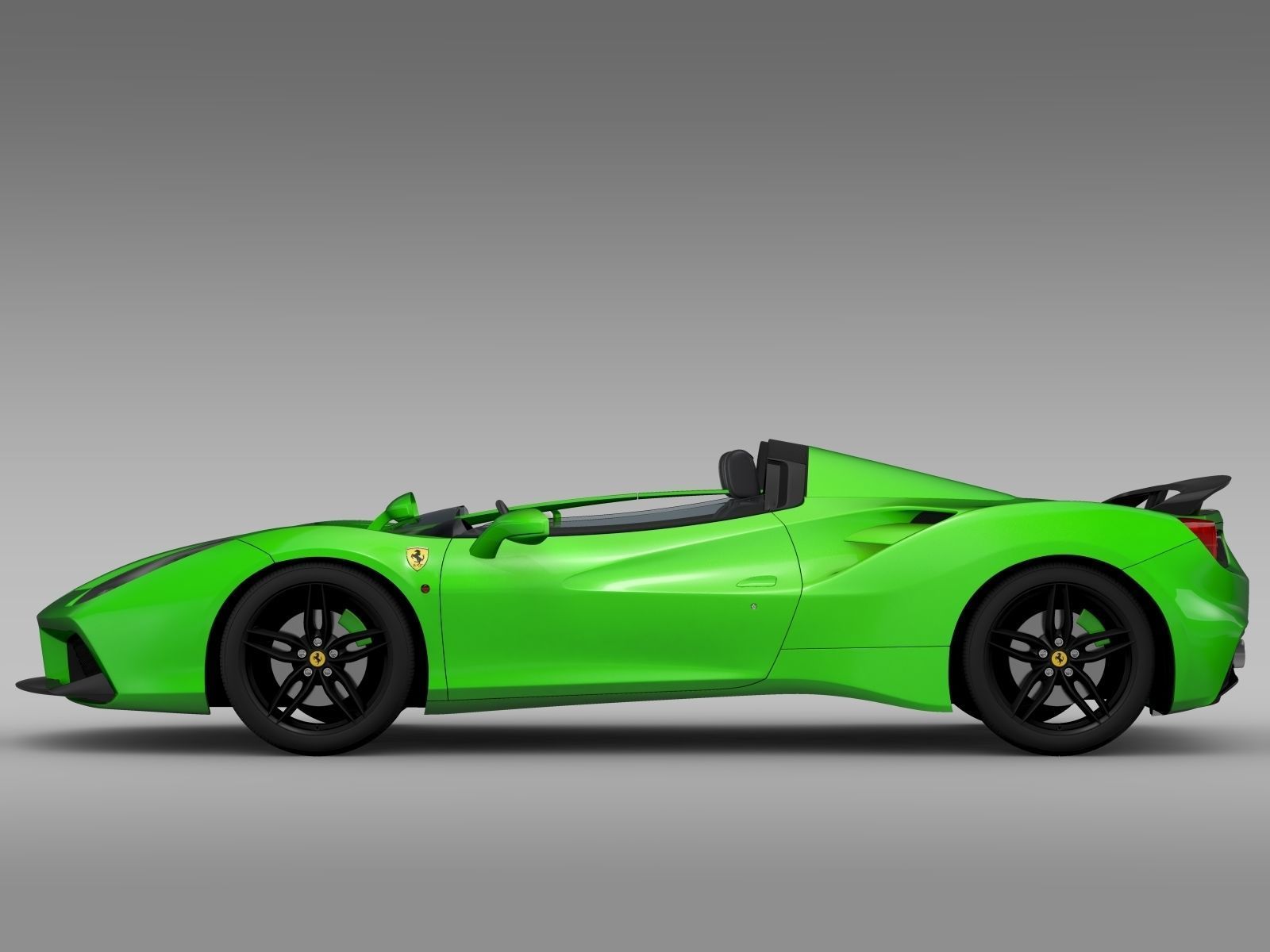 Ferrari 488 Speedster 2016 3D model_15