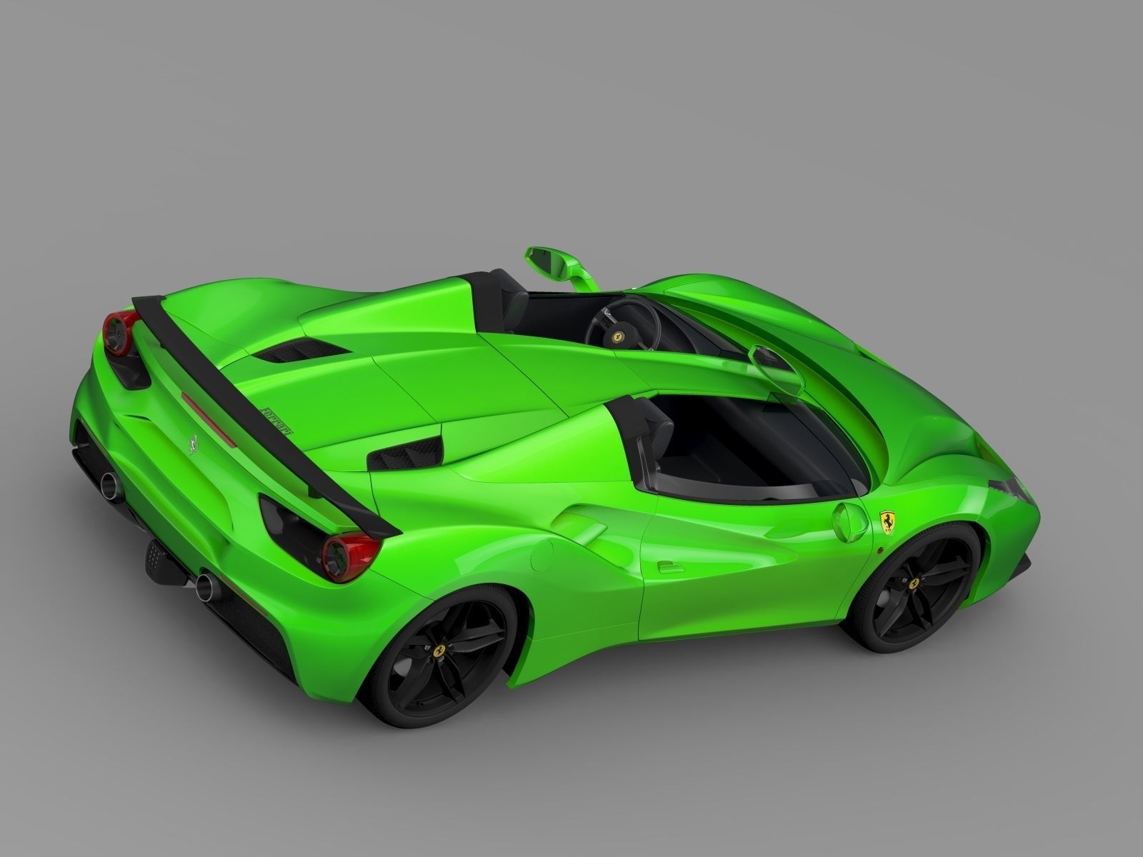 Ferrari 488 Speedster 2016 3D model_1