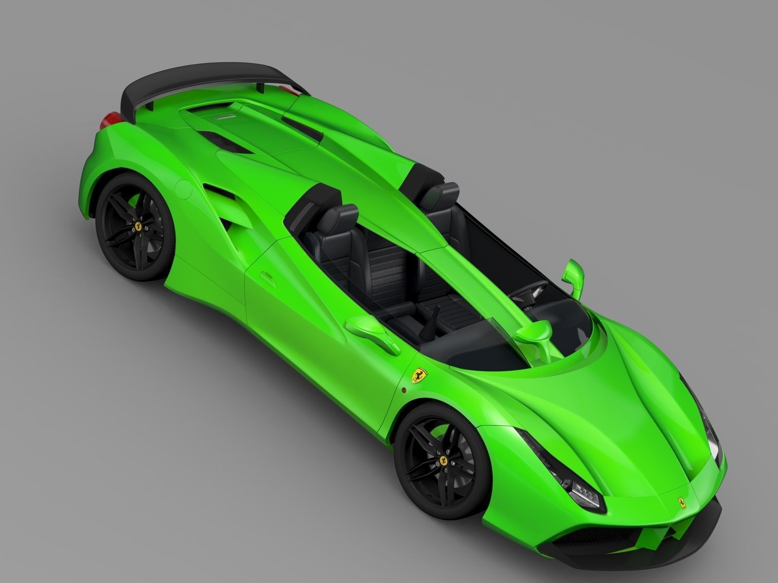 Ferrari 488 Speedster 2016 3D model_3