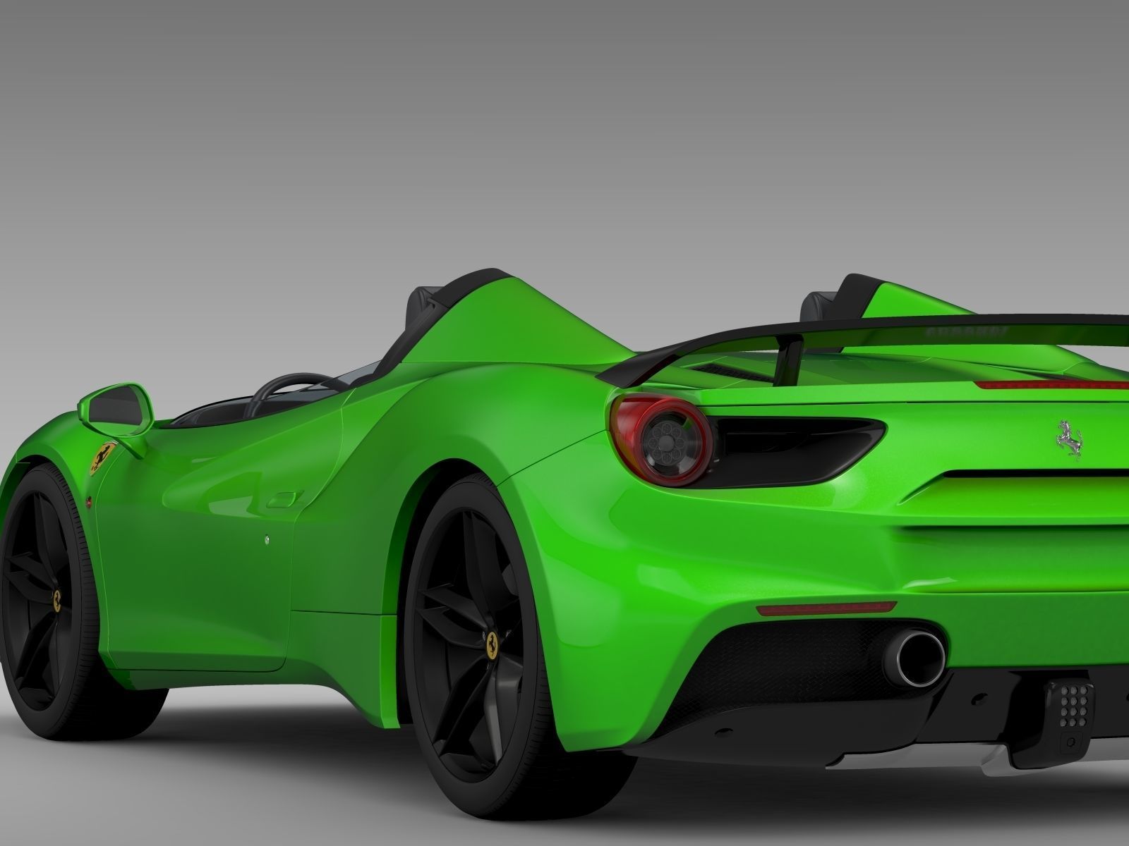Ferrari 488 Speedster 2016 3D model_17