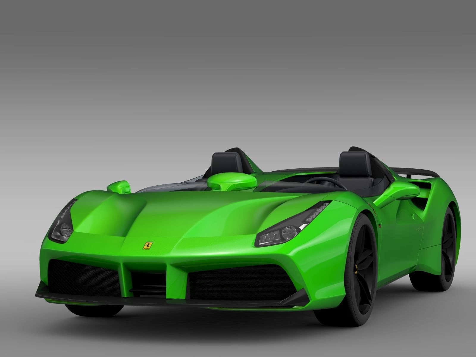 Ferrari 488 Speedster 2016 3D model_12