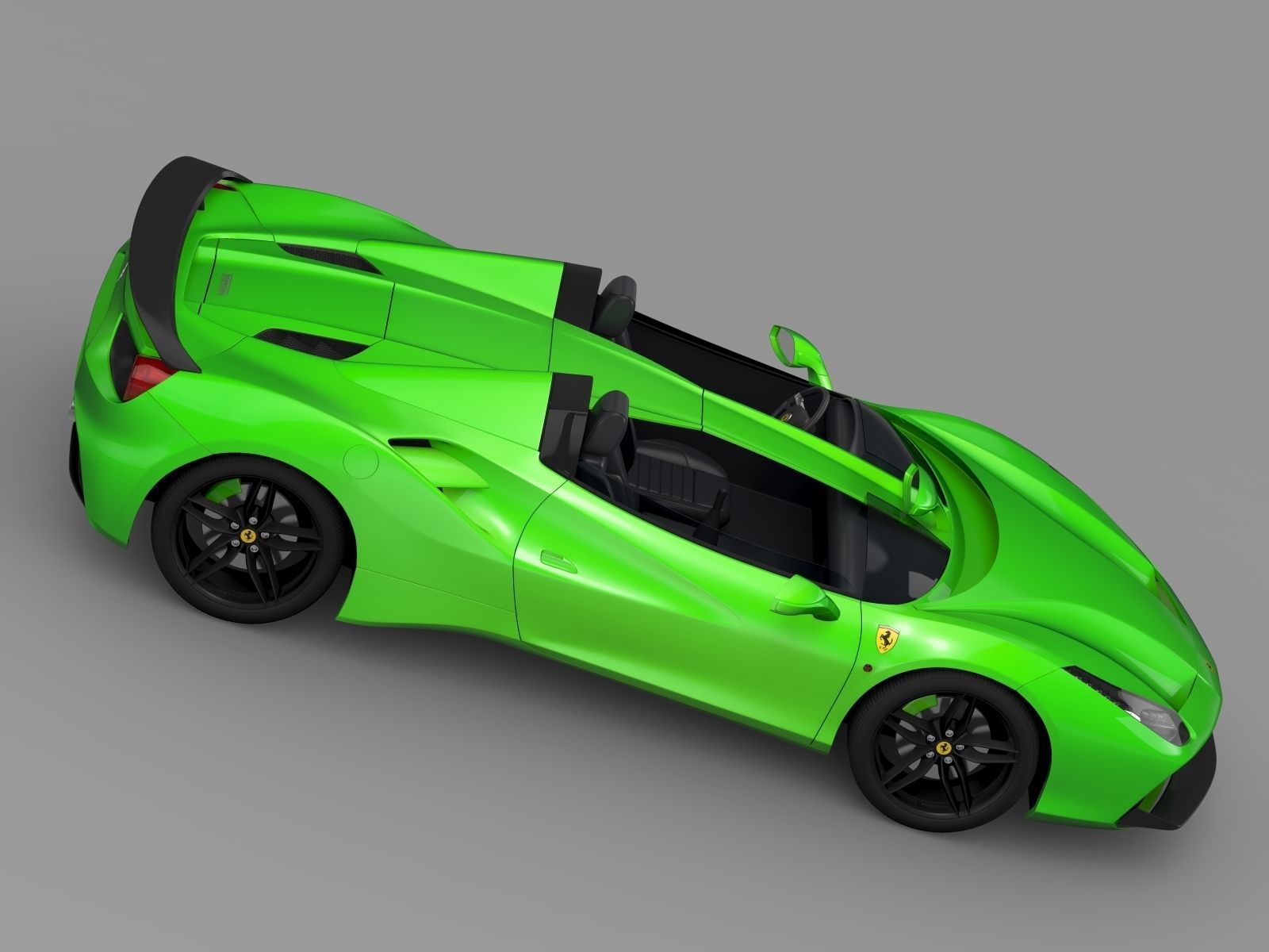 Ferrari 488 Speedster 2016 3D model_2
