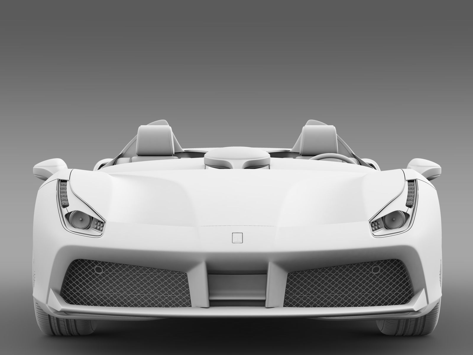 Ferrari 488 Speedster 2016 3D model_4
